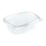 PET Salatschalen mit Deckel oval klar 100 Stk. - daclean.de