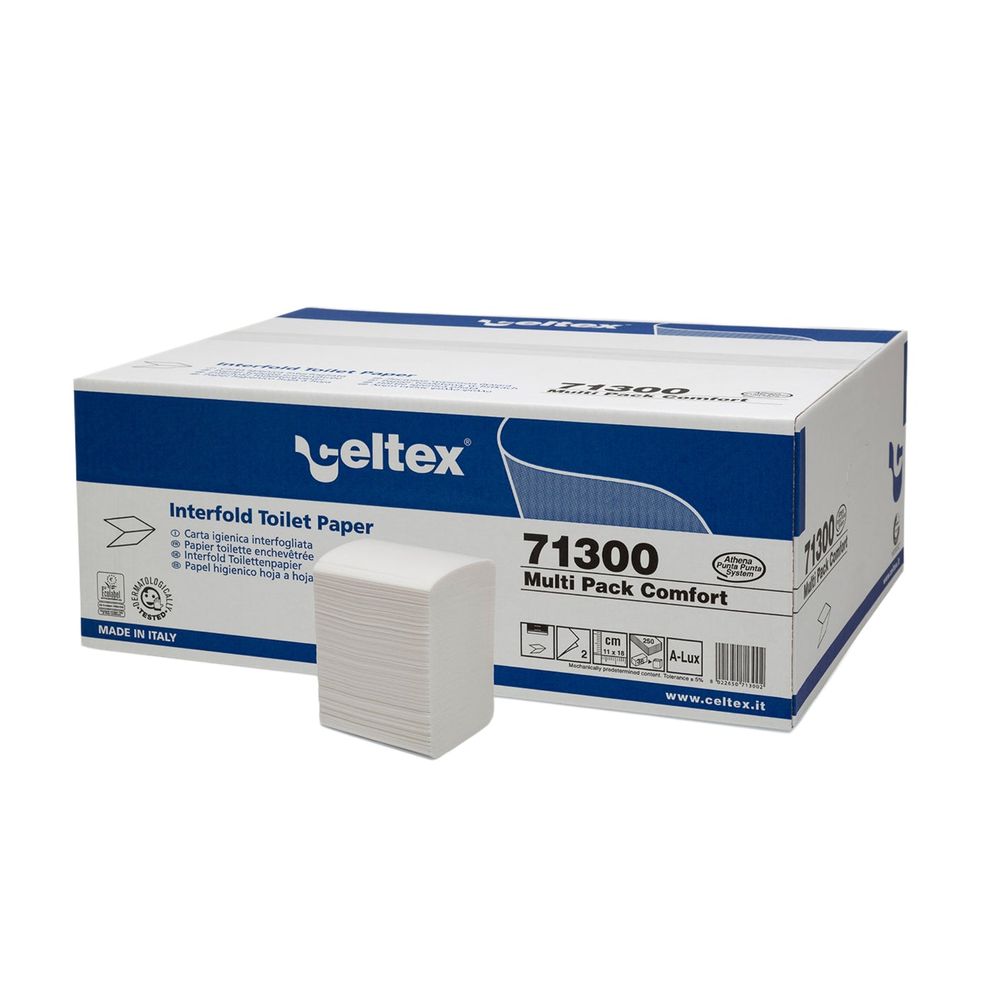 MULTI PACK COMFORT TOILETTENPAPIER ,2-lg 9.000 Stk/KT
