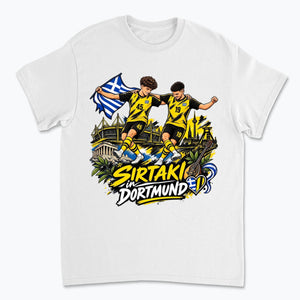 Sirtaki in Dortmund T-Shirt – Schwarz-Gelb Fan-Edition