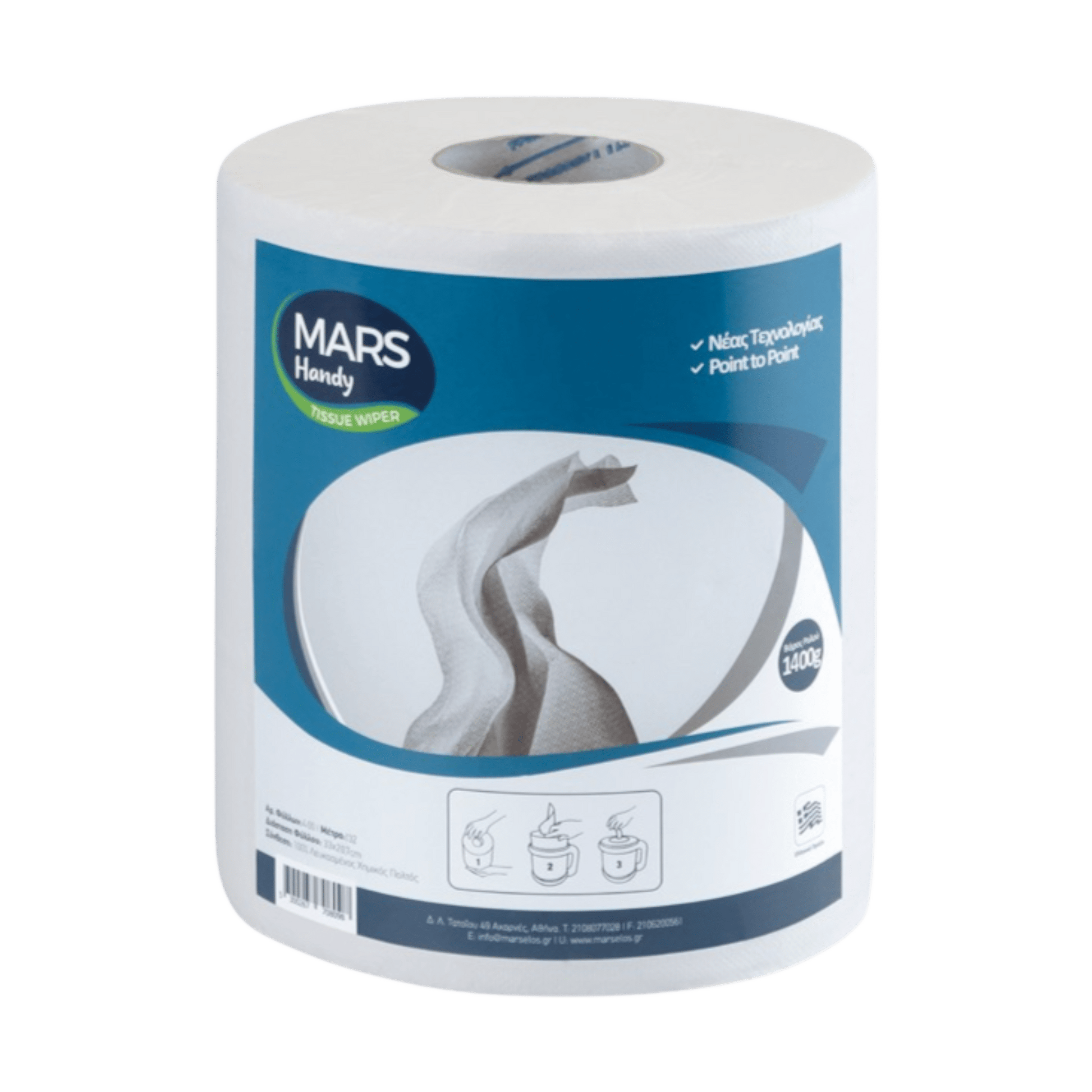 6 Putzrollen 33 x 20,7 cm, HACCP geeignet - daclean.de
