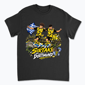 Sirtaki in Dortmund T-Shirt – Schwarz-Gelb Fan-Edition