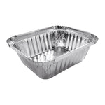 Alu - Behälter 470ml eckig 146x120x41mm - R28L 100 Stk. - daclean.de
