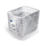 Alu-Gastronorm-Schalen GN 1/2 eckig | 3500ml | 50 Stück Packung - daclean.de