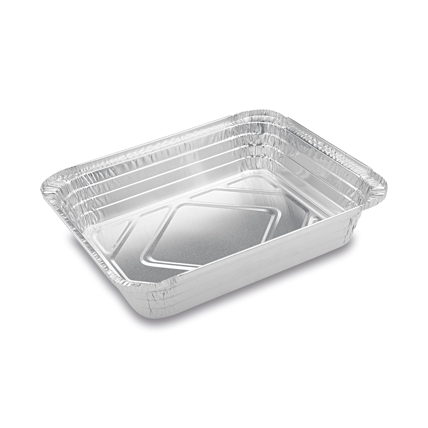 Alu-Gastronorm-Schalen GN 1/2 eckig | 3500ml | 50 Stück Packung - daclean.de