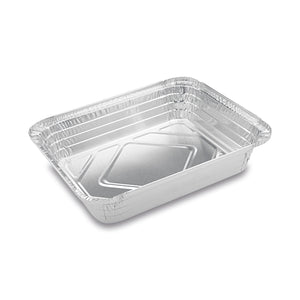 Alu-Gastronorm-Schalen GN 1/2 eckig | 3500ml | 50 Stück Packung - daclean.de
