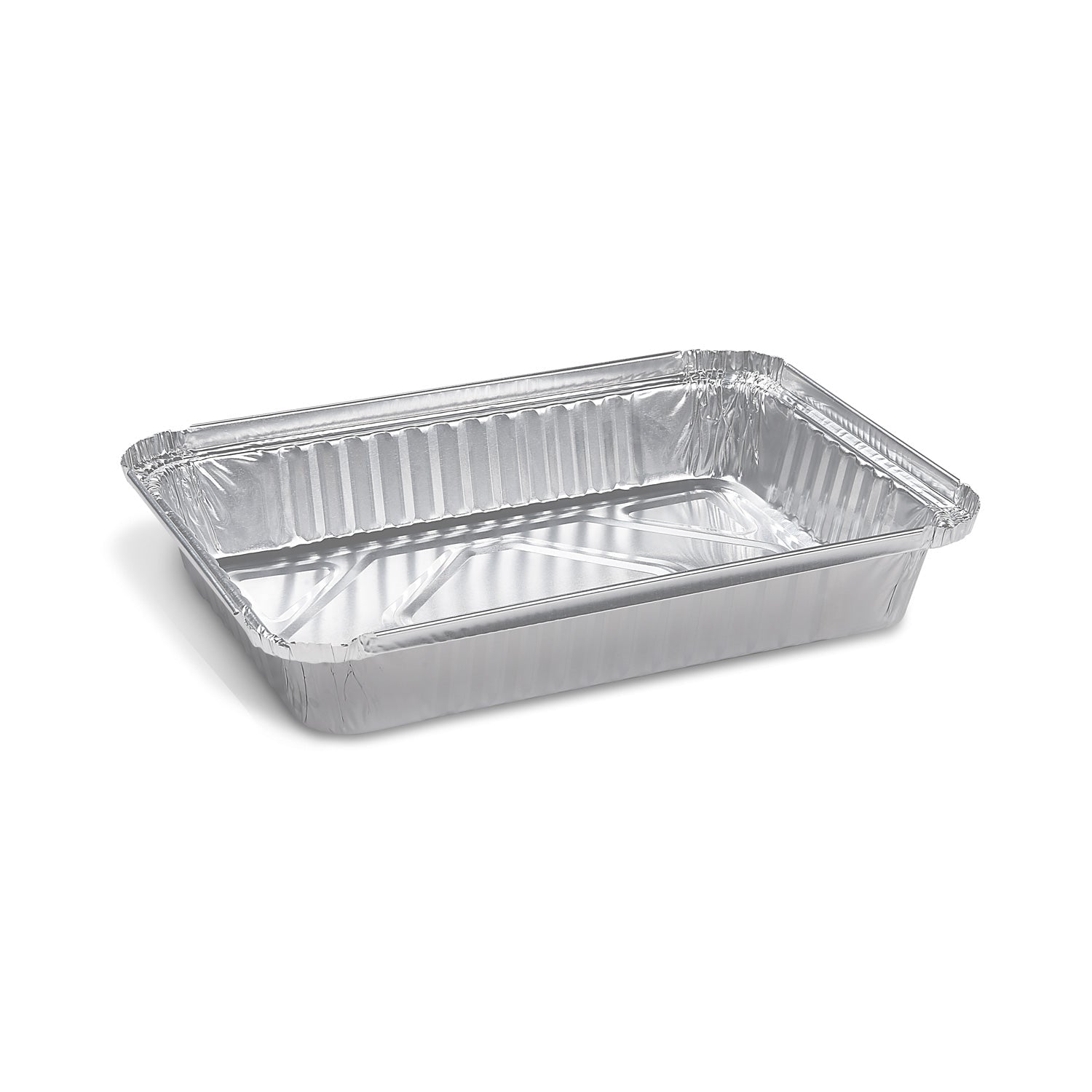 Alu-Menüschalen eckig 22x15,5 cm | 820ml | 100 Stück Packung (Typ R84) - daclean.de