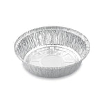 Aluschale rund 770 ml (Ø 185 x 43 mm) – 100 Stück - daclean.de
