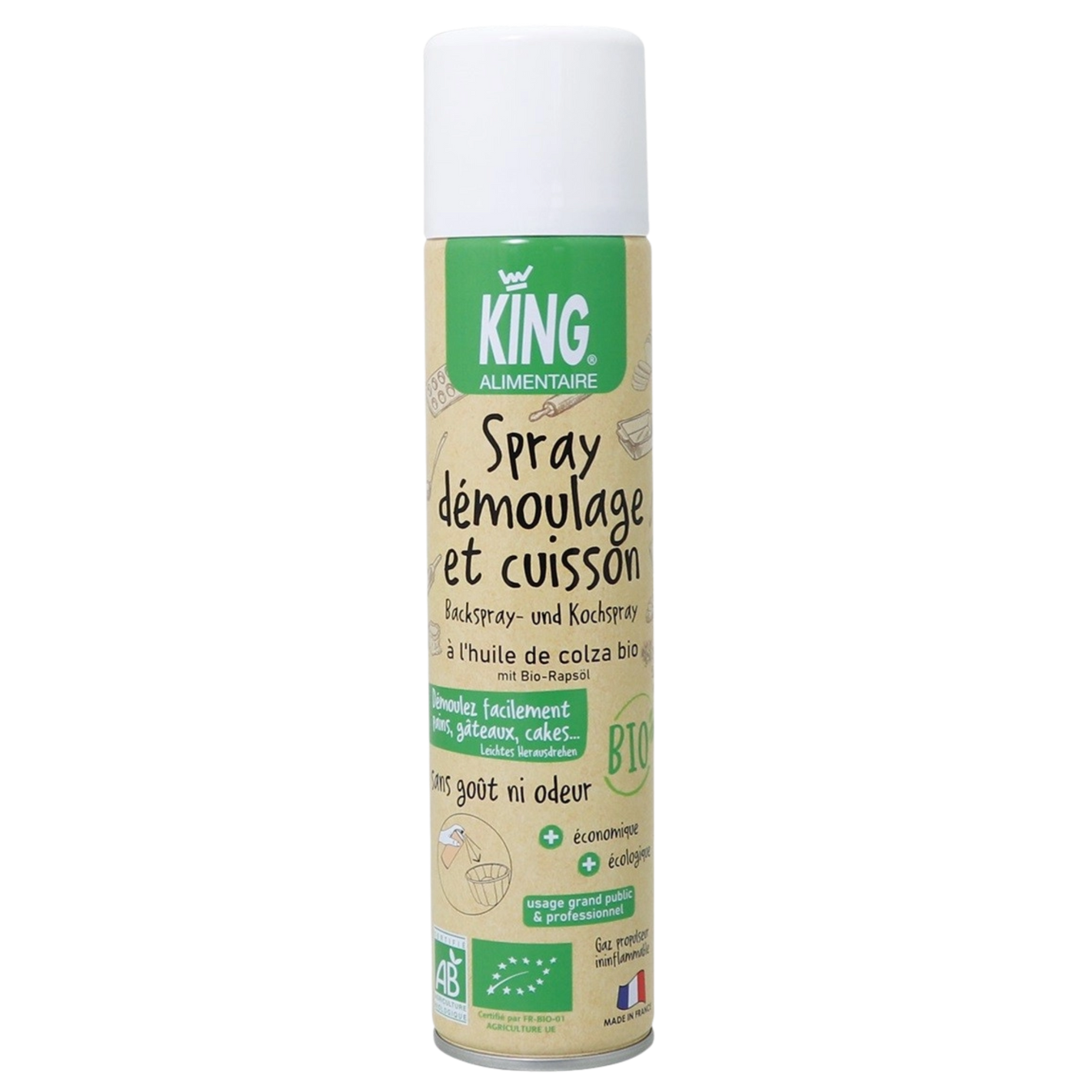 Formtrenn- und backspray 250ml