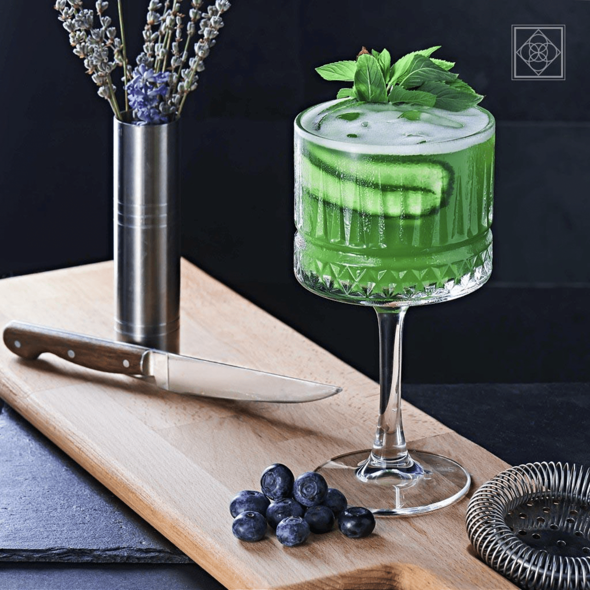 Cocktailgläser Set "Elysia" 500ml aus hochwertigem Glas - daclean.de