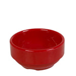 Dip - Schälchen 6cm – Rot Glänzend – Stapelbare Melamin - Qualität – 6x6x2,5cm - daclean.de