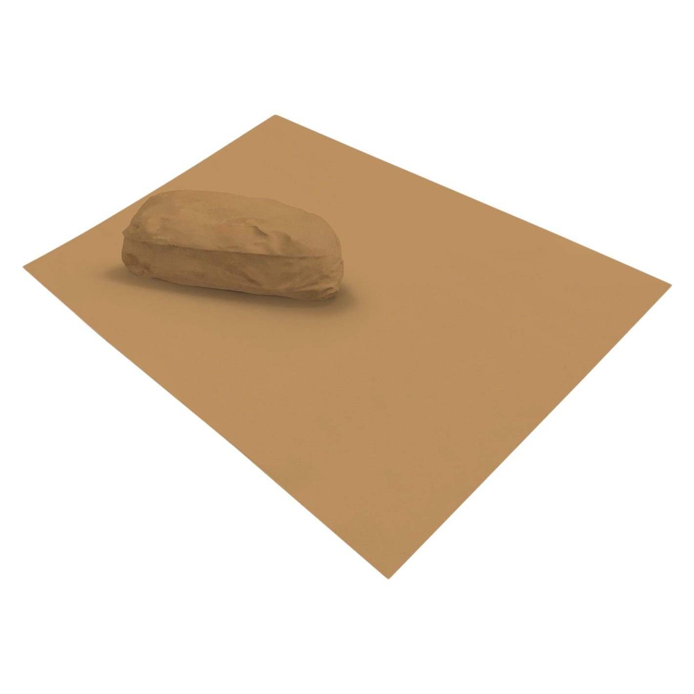 Einschlagpapier Pergamentersatz fettdicht braun 20x30cm 10kg (ca 3700 Stk) - daclean.de