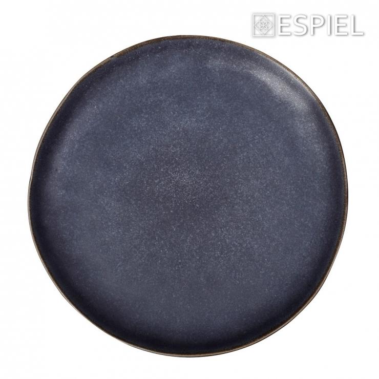 Etna Grey Stoneware - Flache Teller 28cm - Grau - daclean.de