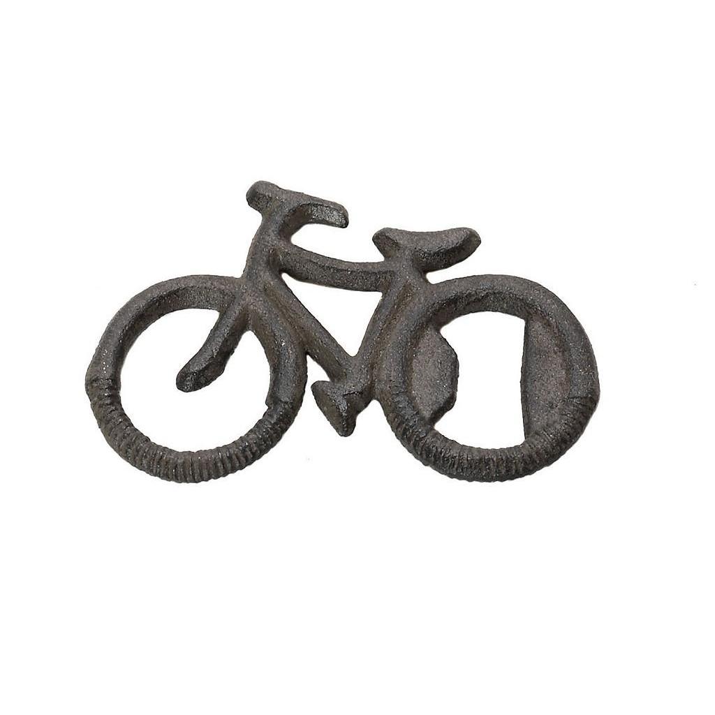 Flaschenöffner 11cm – Fahrrad - Design – Massives Gusseisen (Cast Iron) - daclean.de