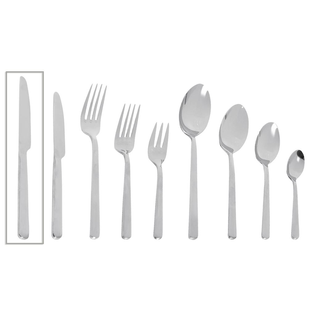 FORTUNE Menümesser 22,5cm – Edelstahl 18/0 (Nickelfrei) – Massive 87g Qualität - daclean.de
