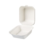 Hamburger - Boxen, Zuckerrohr 15cm x15cm 125Stk - daclean.de