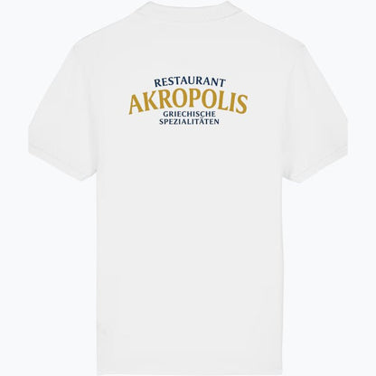 Herren & Damen Polo – Restaurant Akropolis (Beidseitig bedruckt) - daclean.de