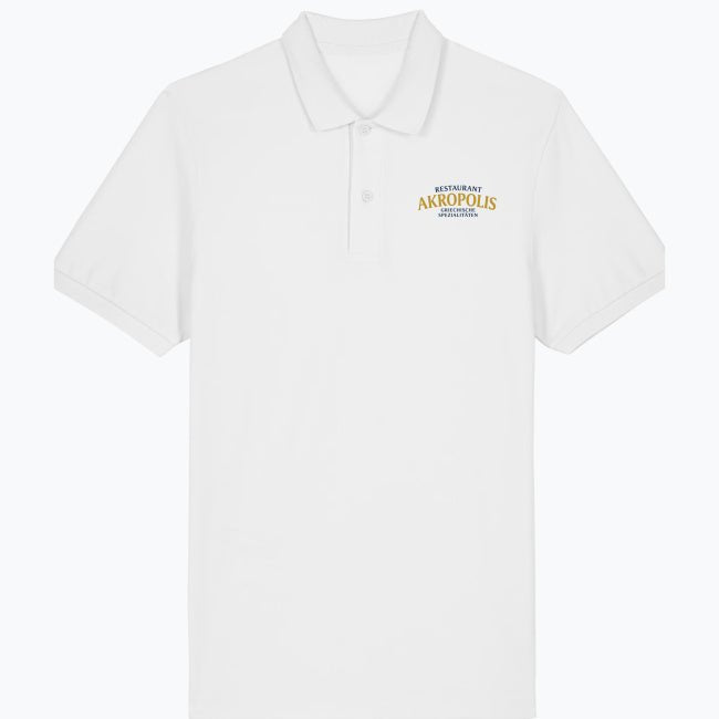 Herren & Damen Polo – Restaurant Akropolis (Beidseitig bedruckt) - daclean.de