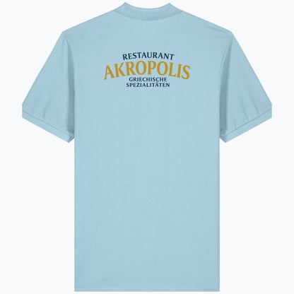 Herren & Damen Polo – Restaurant Akropolis (Beidseitig bedruckt) - daclean.de