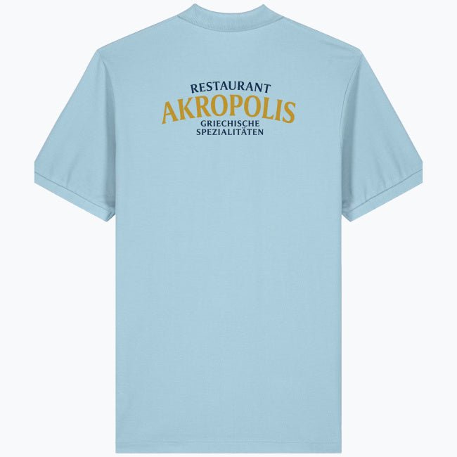 Herren & Damen Polo – Restaurant Akropolis (Rückendruck) - daclean.de