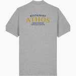 Herren & Damen Polo – Restaurant Athos (Rückendruck) - daclean.de
