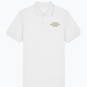 Herren & Damen Polo – Restaurant Rhodos (Beidseitig bedruckt) - daclean.de