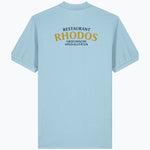 Herren & Damen Polo – Restaurant Rhodos (Rückendruck) - daclean.de
