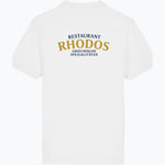 Herren & Damen Polo – Restaurant Rhodos (Rückendruck) - daclean.de
