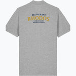 Herren & Damen Polo – Restaurant Rhodos (Rückendruck) - daclean.de