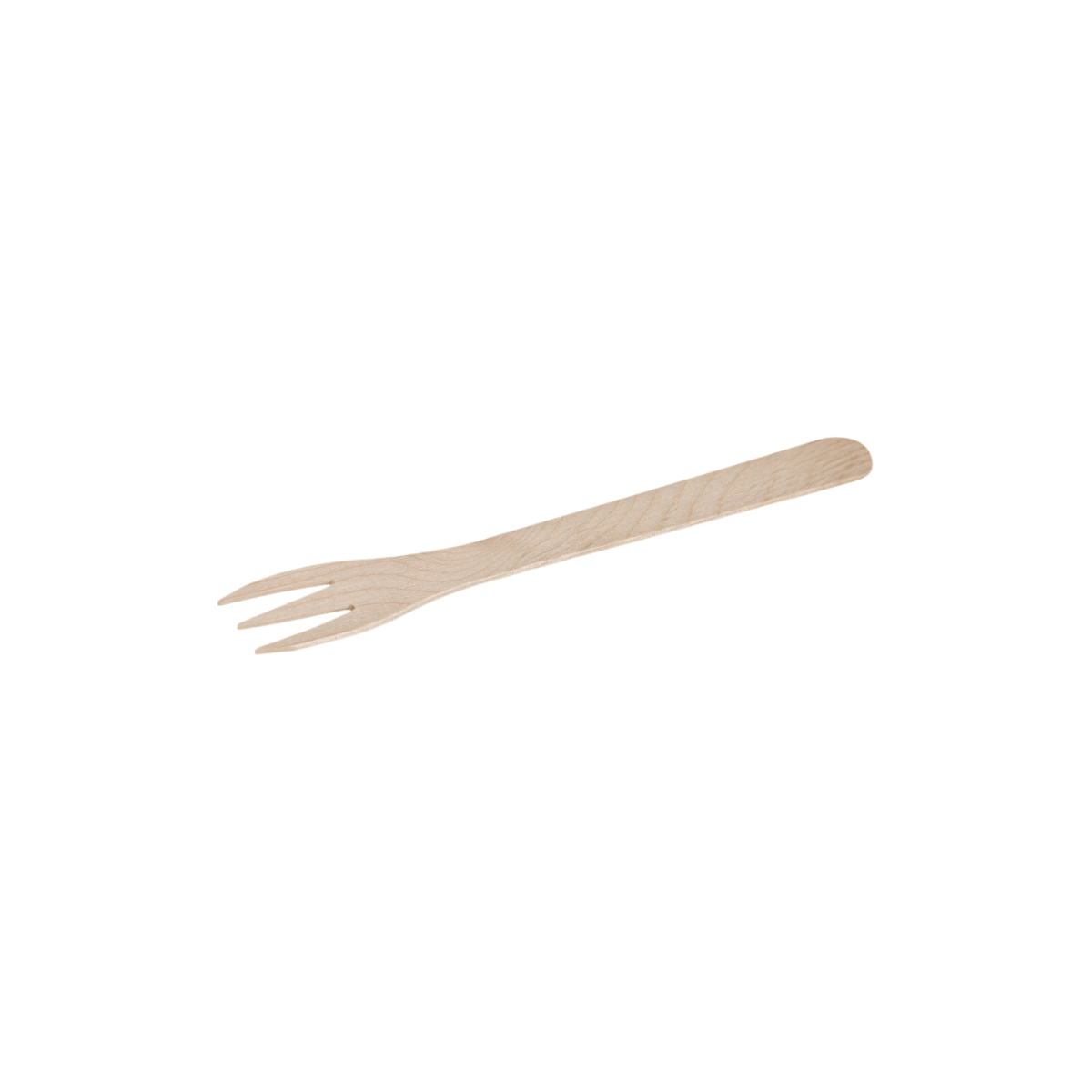 HOLZGABEL MIT DREI SCHNEIDEN 17cm GEWACHST 100Stk. - FSC 100% - daclean.de