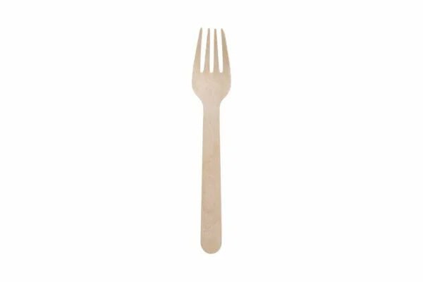 Holzgabeln 16cm | 100 Stück Packung | FSC® Bio-Holzbesteck einzeln verpackt - daclean.de