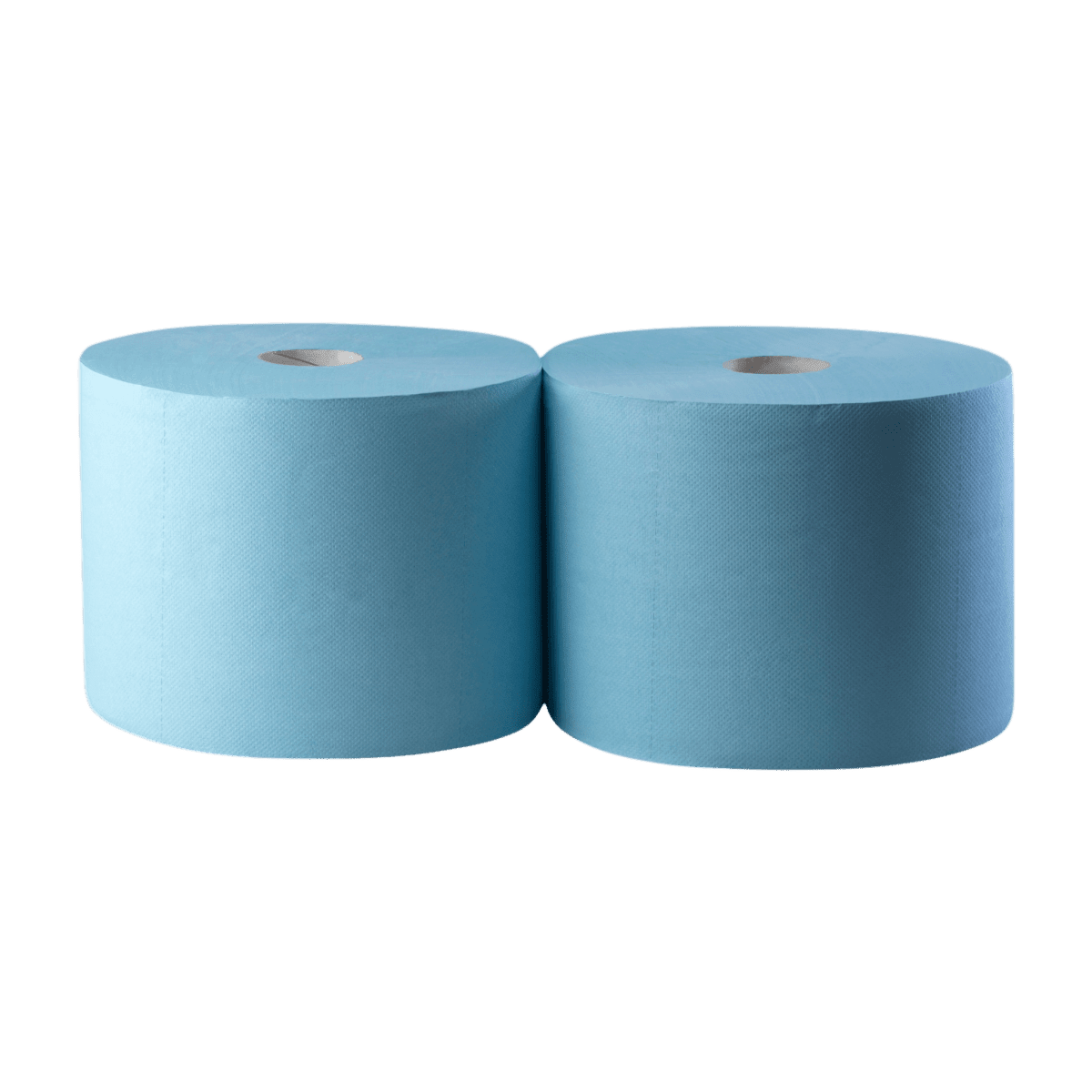 Industrielle Papierrolle 3 - lagig Blau 2 rollen - daclean.de