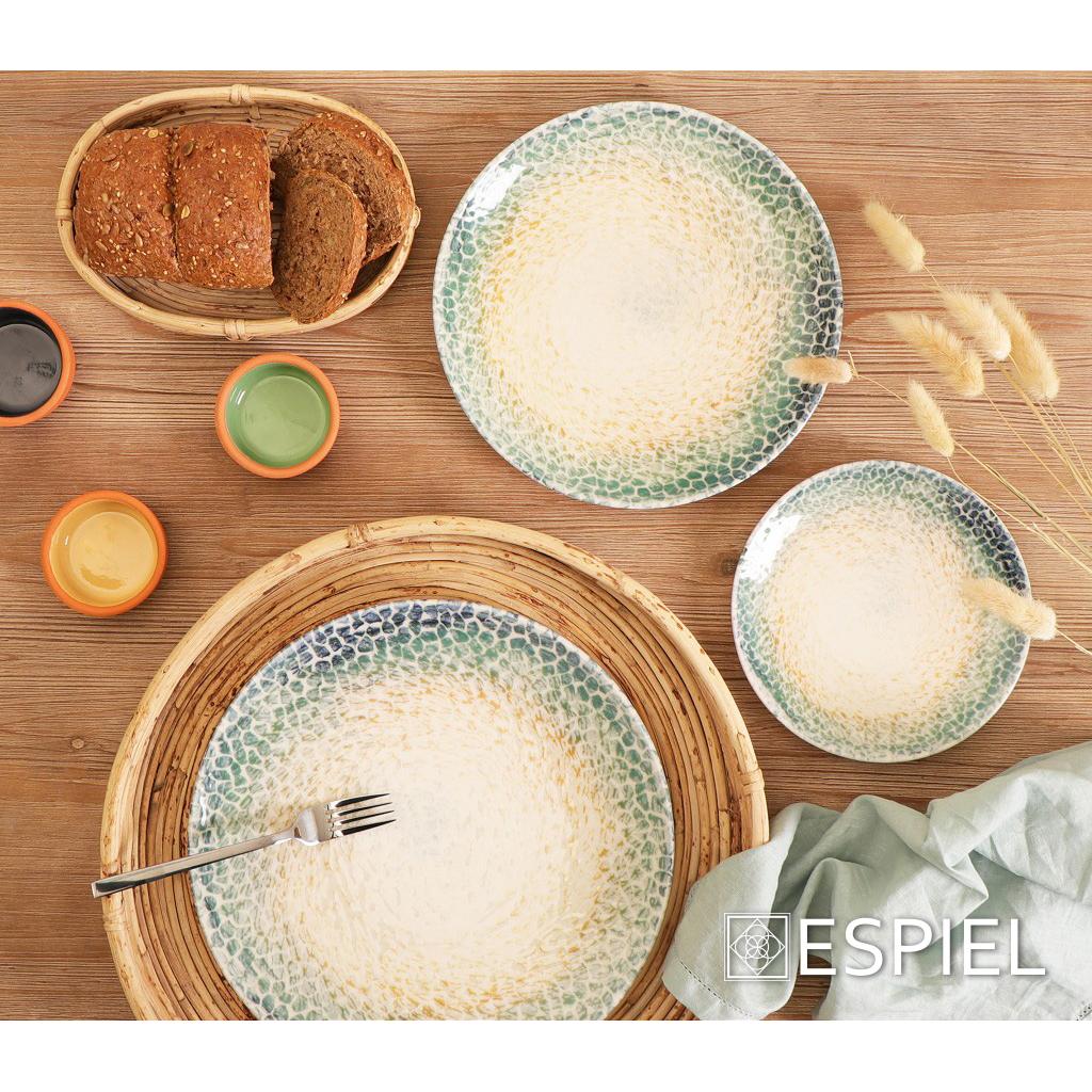 LIZARD Speiseteller 26x25cm aus hochwertigem Porzellan – Nordic Design - daclean.de