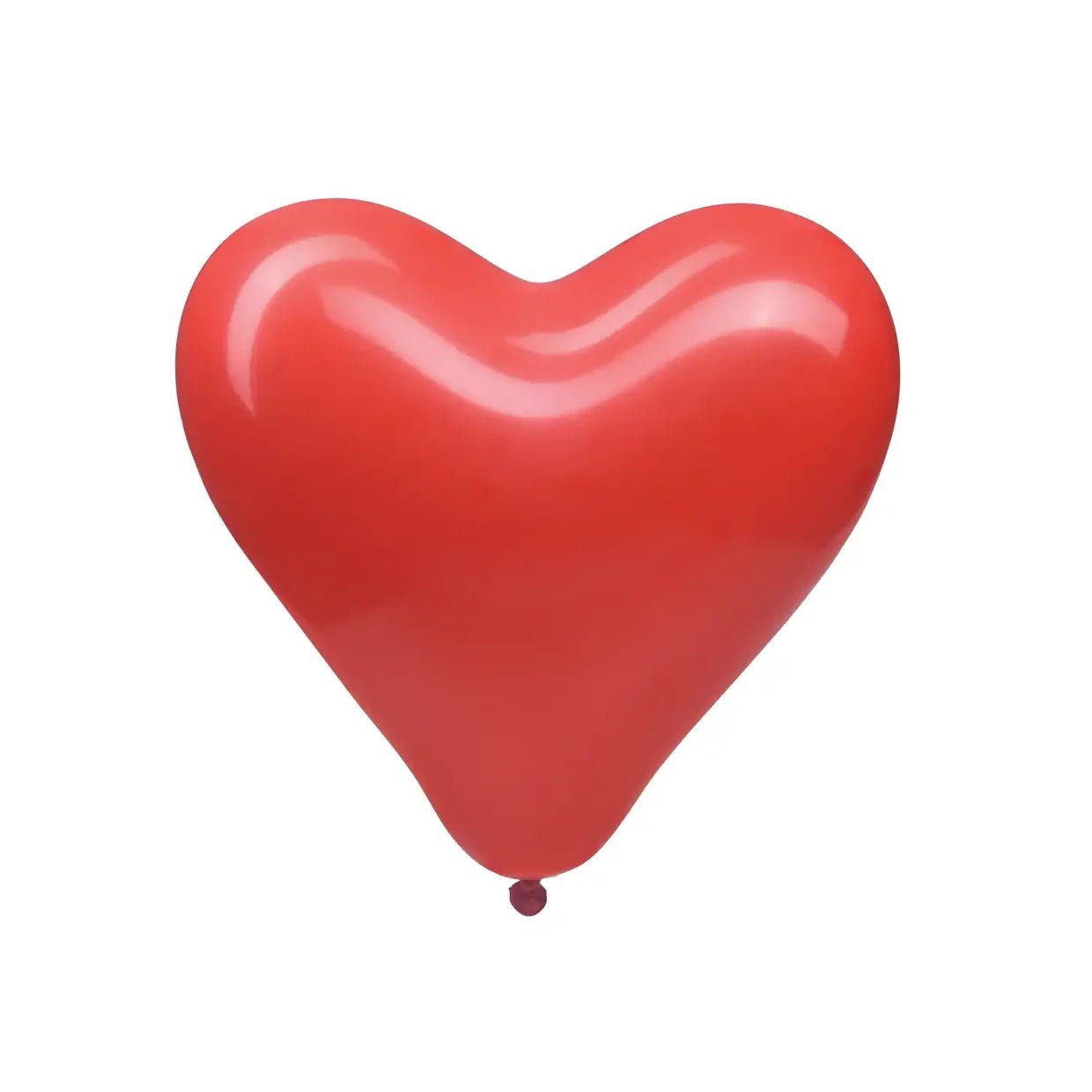 Luftballon Herzform rot – 35 cm, 5 Stück - daclean.de