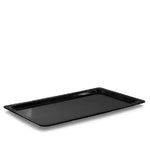 Melamin Gastronorm (GN) 1/1 Tablett – 53 x 32,5 x 2 cm – Schwarz - daclean.de