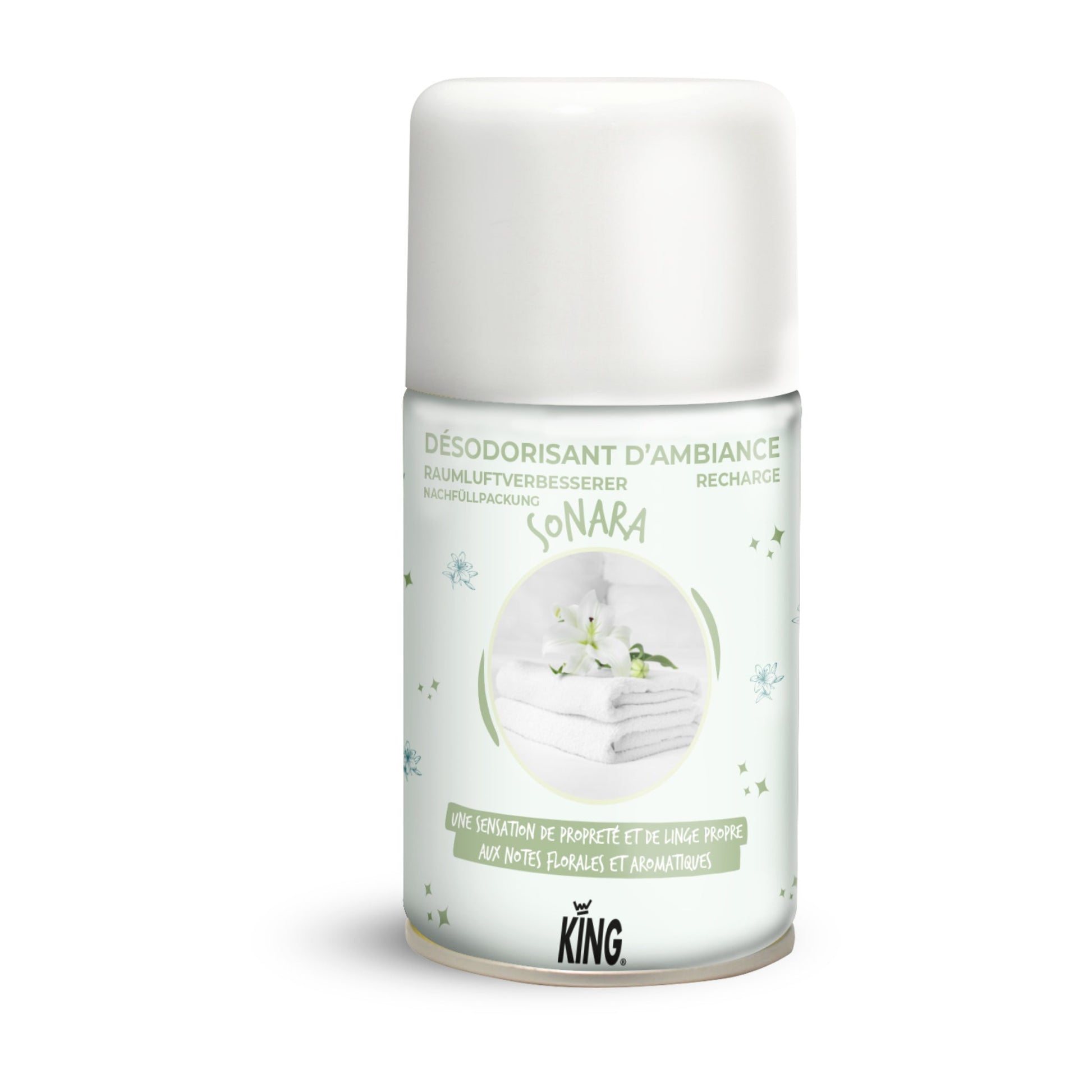 NACHFÜLLUNG FÜR DUFTSPENDER KING 250 ML - daclean.de