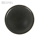 Noah Grey - Green Speiseteller aus Stoneware – Nordisches Design – Ø 28 cm – H 2,5 cm - daclean.de