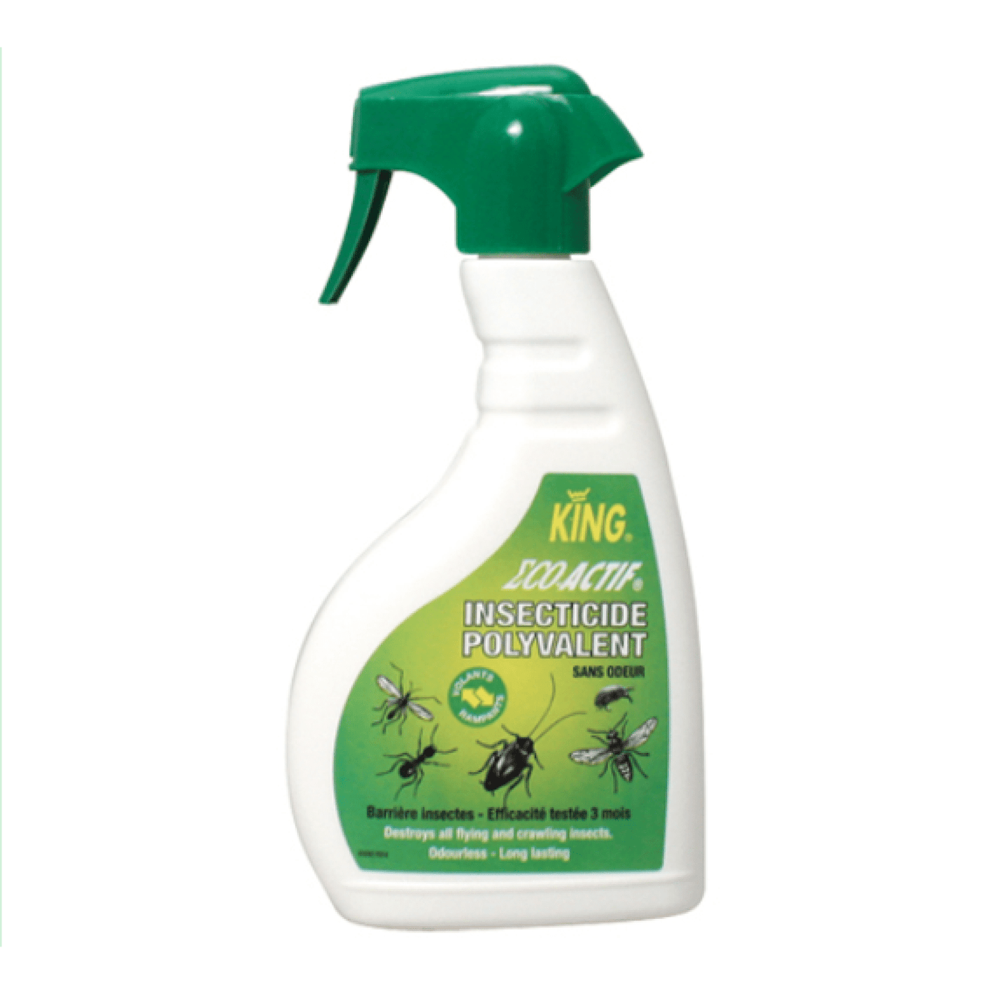 Polyvalentes Insektizid Spray 500ml | Universelles kriechendes & fliegendes Insektenspray - daclean.de