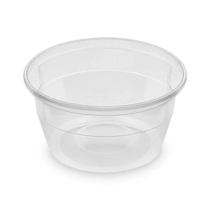 PP Feinkostbecher klar Ø 127 mm – 500 ml (50 Stück) - daclean.de