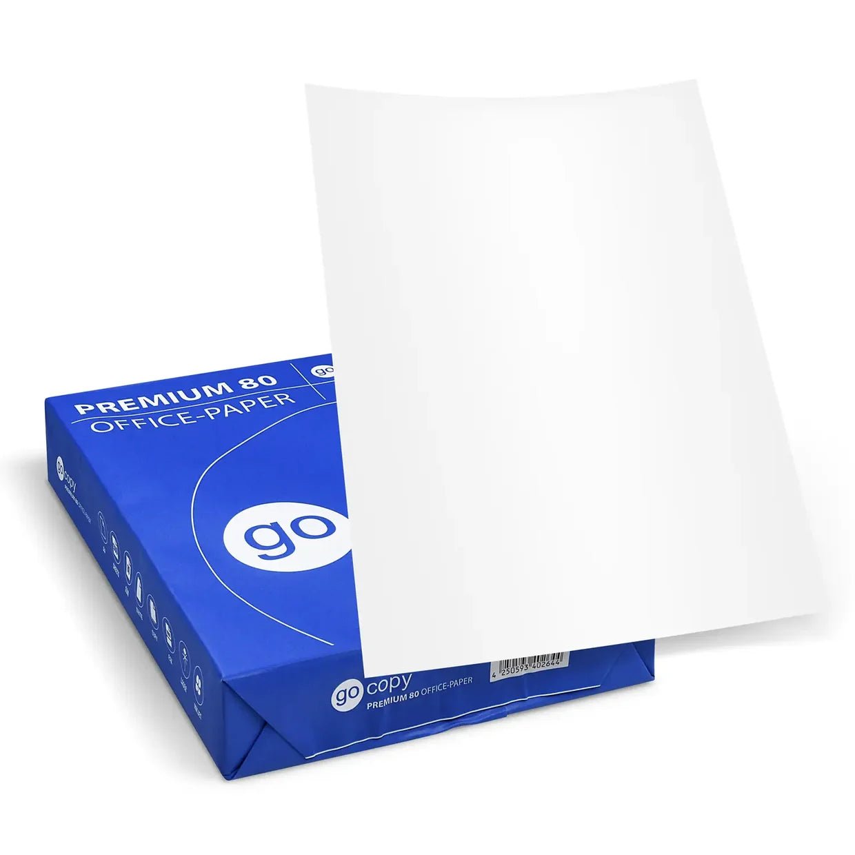 Premium Kopierpapier A4 80 g/m² weiß – 500 Blatt - daclean.de