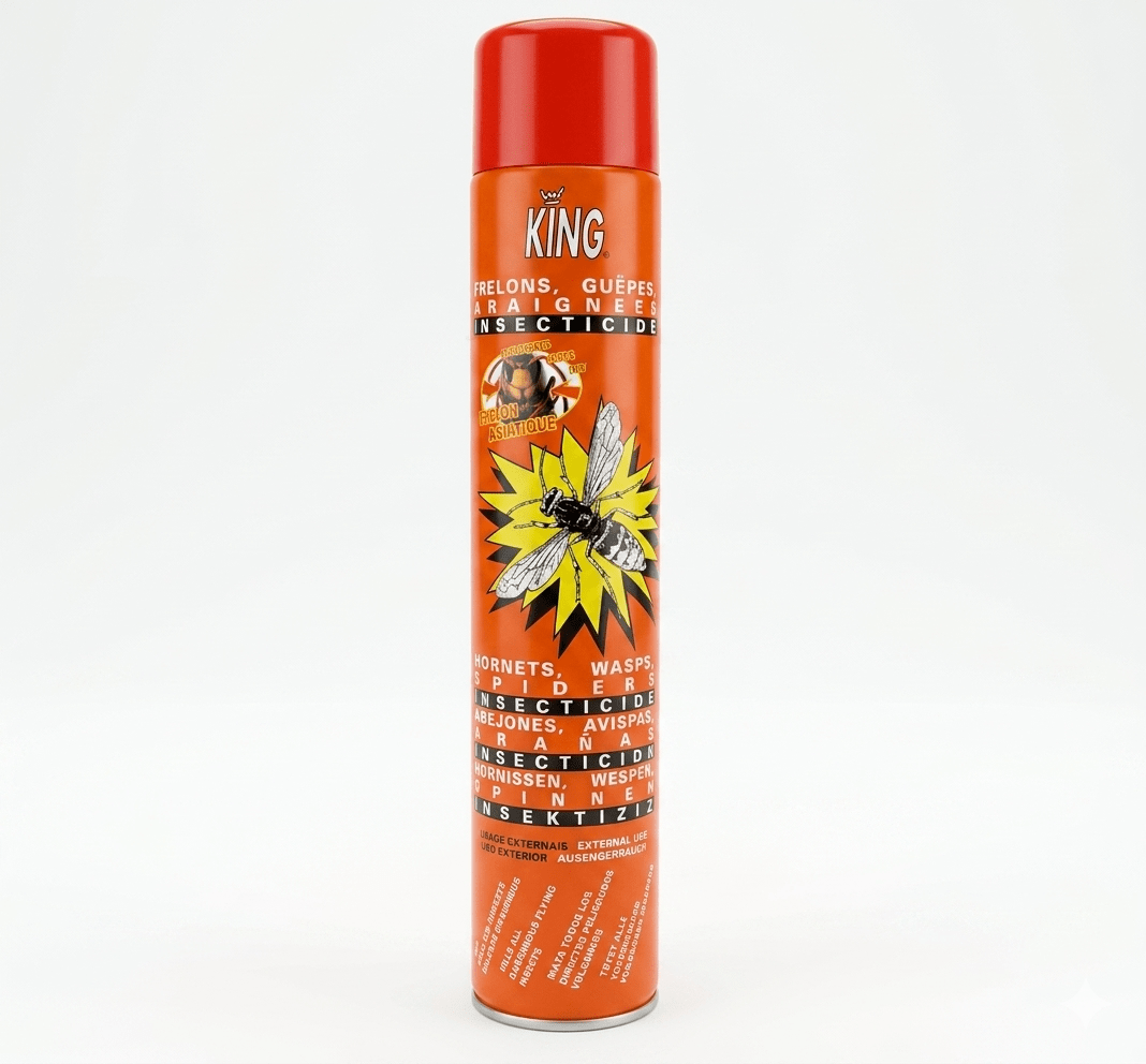 Profi Wespen- & Hornissenspray 750ml | Extremes Power-Weitschuss-Spray gegen Nester - daclean.de