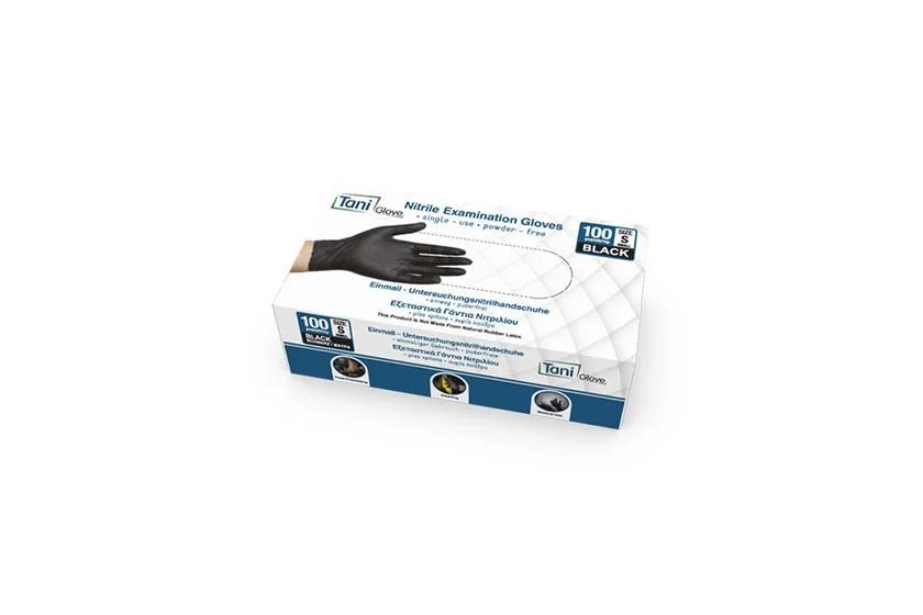 ProTect Nitrilhandschuhe Schwarz puderfrei (MDR & PPE Kat. III) - daclean.de