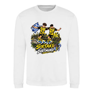 Sirtaki in Dortmund Sweatshirt – Schwarz-Gelb Fan-Edition - daclean.de