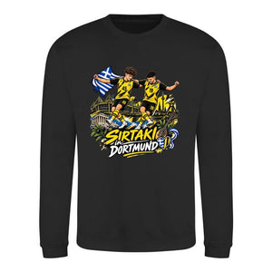 Sirtaki in Dortmund Sweatshirt – Schwarz-Gelb Fan-Edition - daclean.de