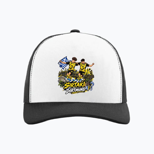 Sirtaki in Dortmund Trucker Cap – Schwarz-Gelb Fan-Edition | Cappy mit Mesh - daclean.de