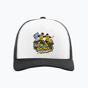 Sirtaki in Dortmund Trucker Cap – Schwarz-Gelb Fan-Edition | Cappy mit Mesh - daclean.de