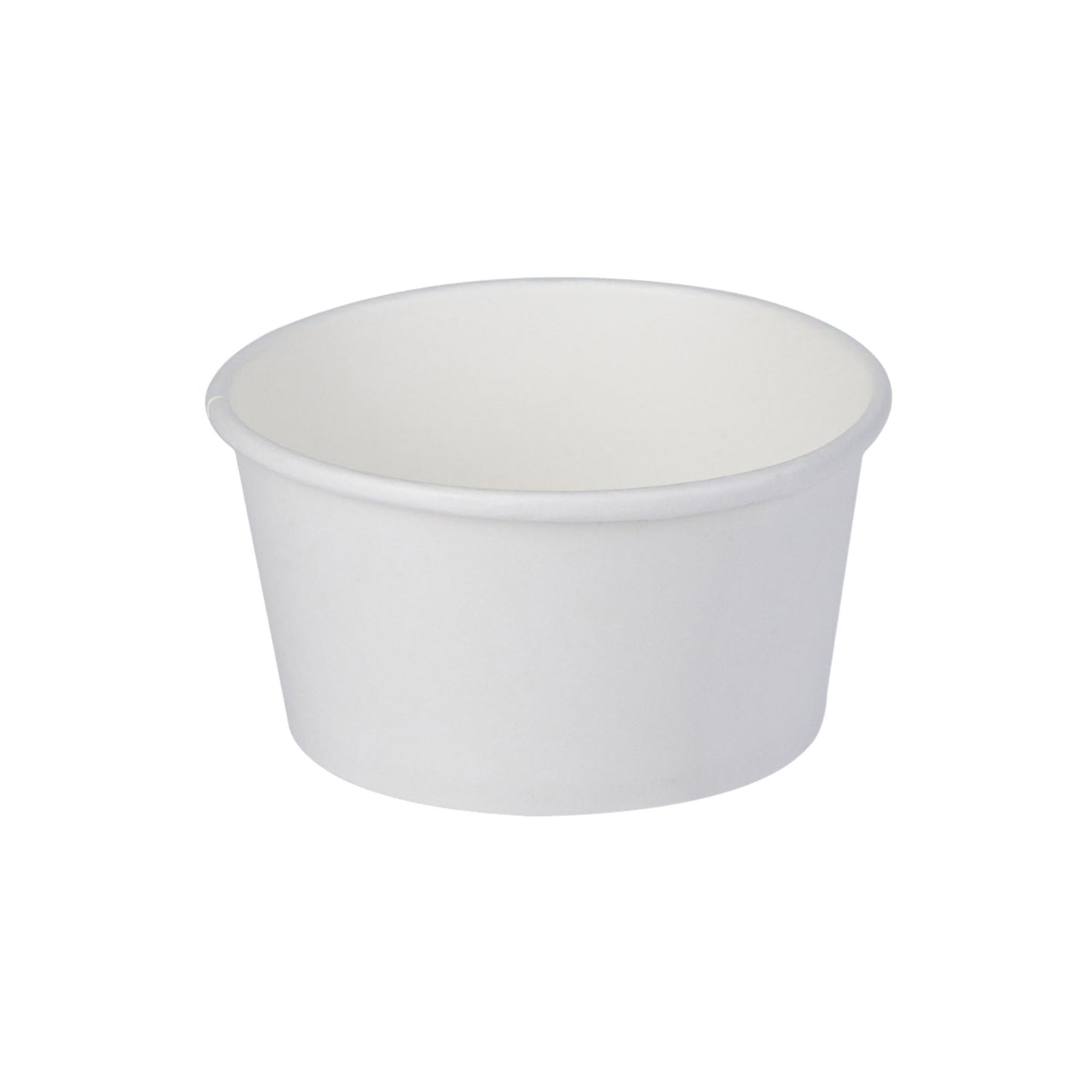 Suppenbehälter weiß 50 Stk rund 435ml (11.5x9,3x.6.2) - daclean.de
