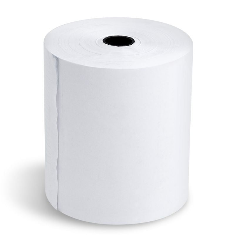 Thermo-Bonrollen 80mm x 80m | Ø 12mm Kern (5 / 10 / 30 / 90 Stück) - daclean.de