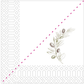 Tischservietten 40 × 40 cm Oliven-Motiv – 3-lagig - 840 Stück - daclean.de