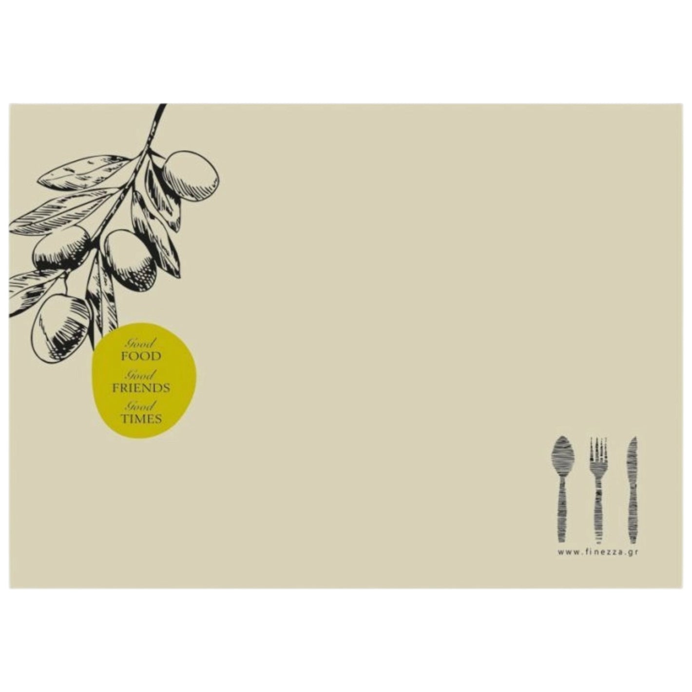 Tischsets Olive 1000 Stk 29cmX39 cm - daclean.de