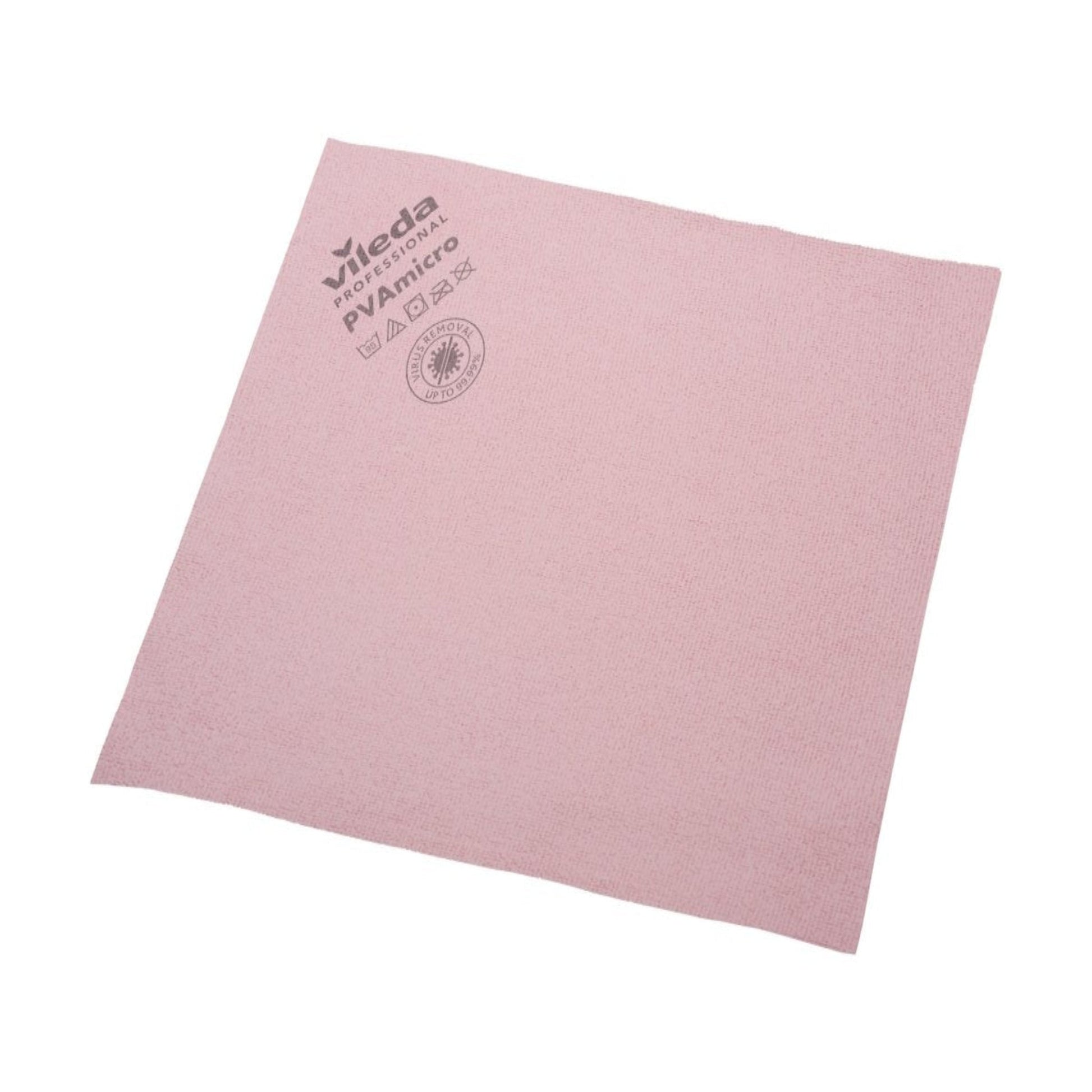 Vileda Professional PVAmicro Premium - Microfasertücher (5er Pack) | Streifenfreie Reinigung - daclean.de